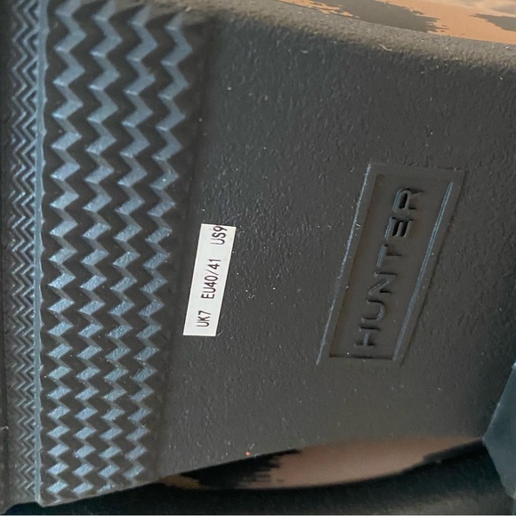 🍁NEW🍁 Hunter Original Refined Short Cheetah Print Rain Boots - Picture 10 of 11